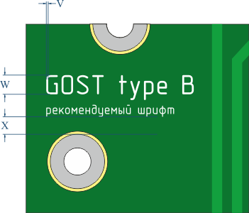 Маркировка на печатной плате
